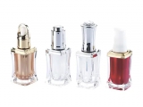 Square waist shape nail polish bottle